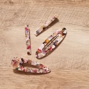 Multicolor hairclips